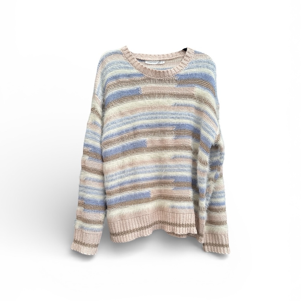Altar'd State Pastel Striped Sweater